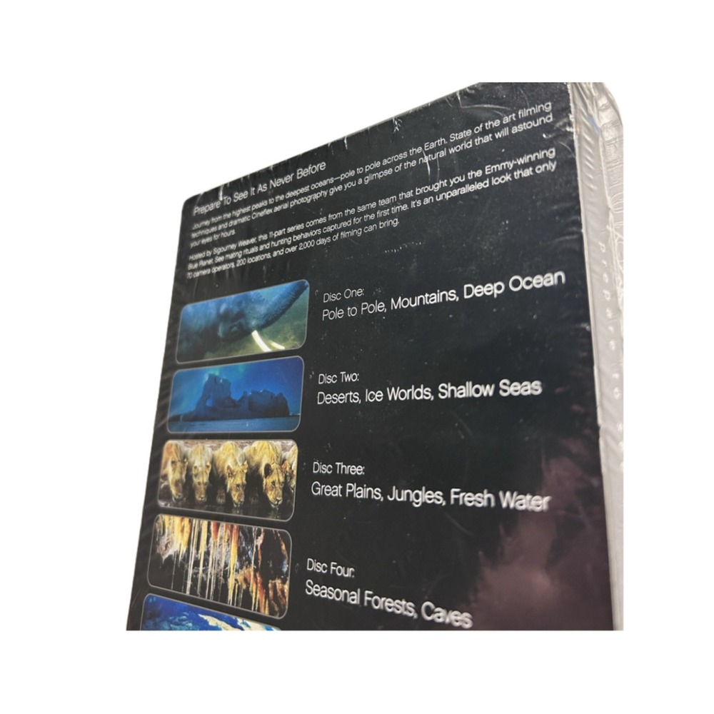 Discovery Channel Planet Earth DVD Box Set Unisex OS Black New Collector Edition - Picture 4 of 4